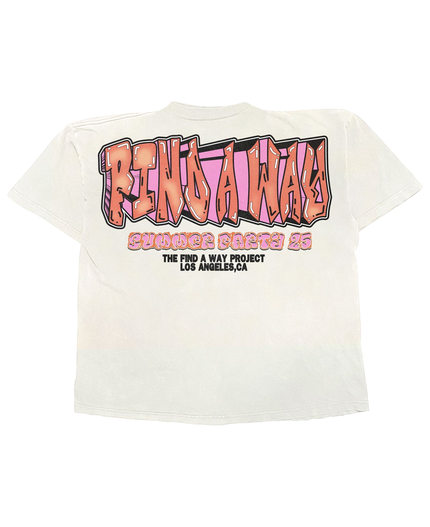 SUMMER PARTY TEE (WHITE)